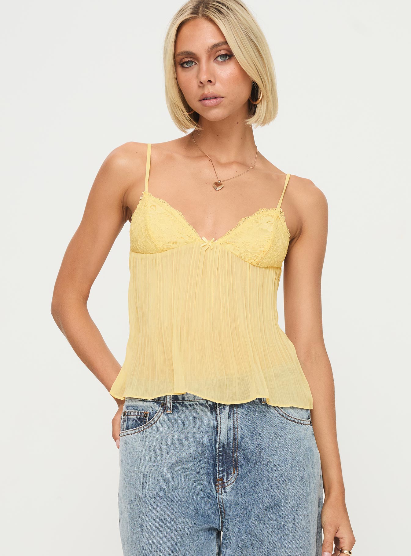 ZAMI PLEAT TOP
