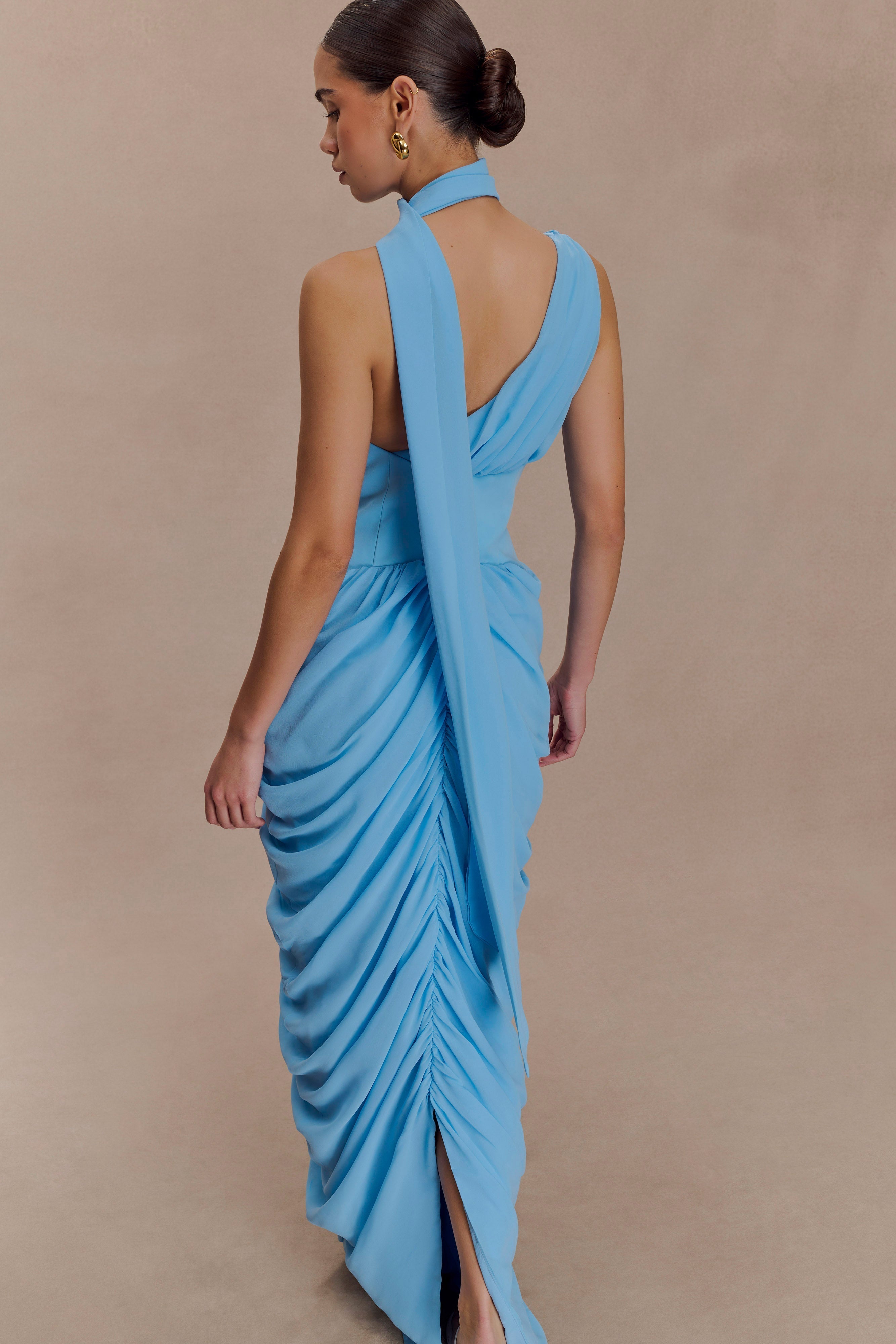 ALEXIA CHIFFON MAXI DRESS