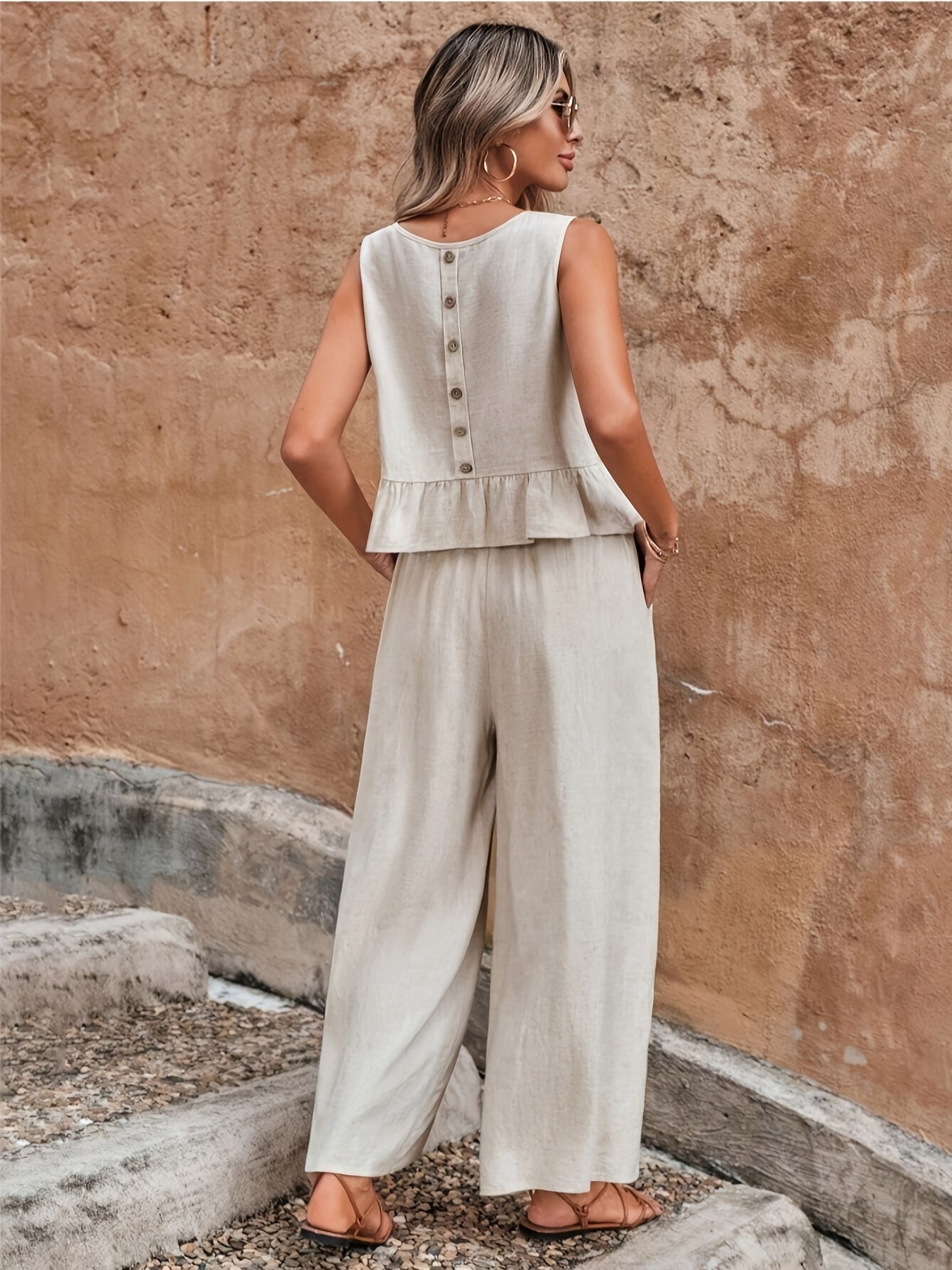 LIA LINEN CO-ORD SET