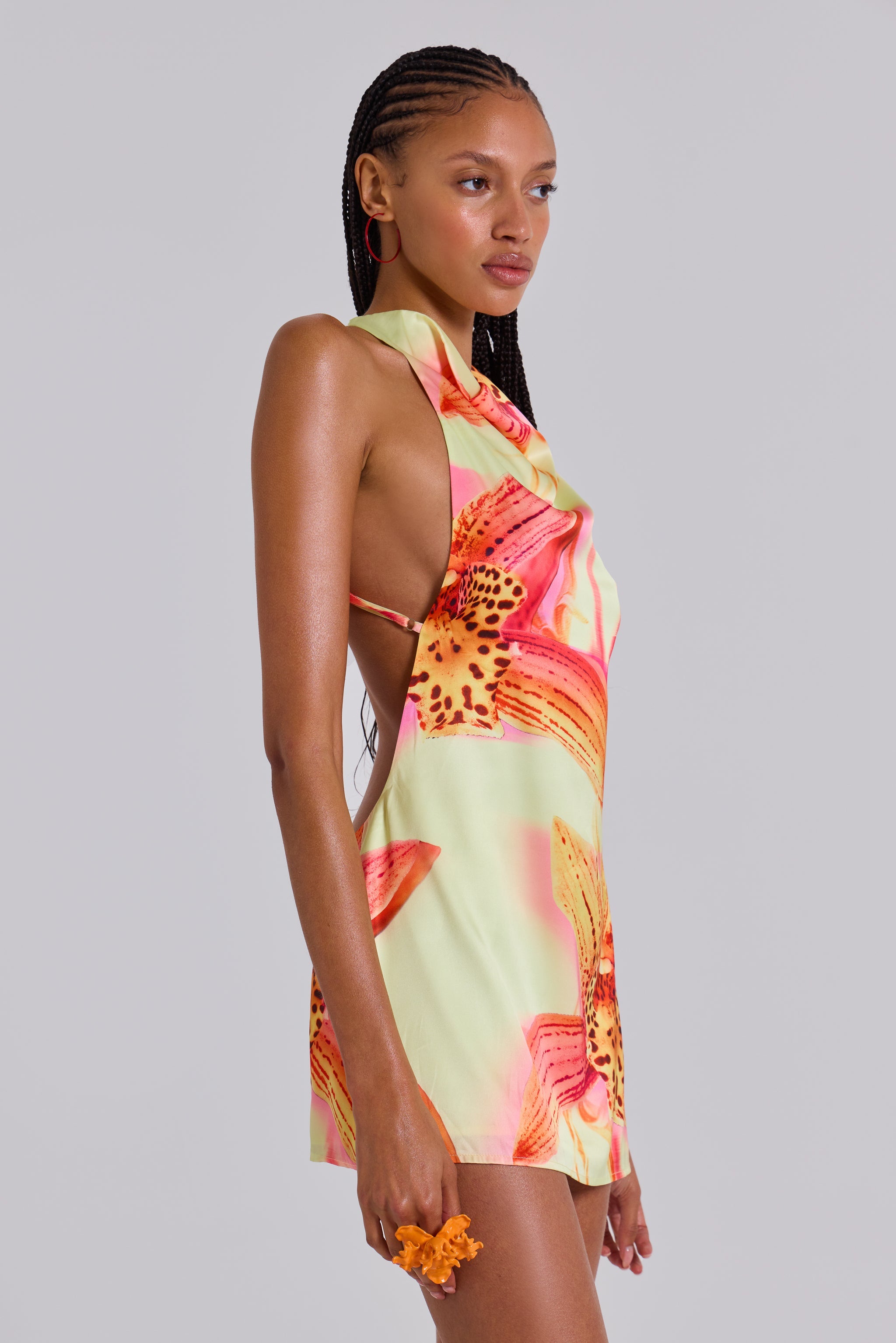 BAILA BACKLESS MINI DRESS