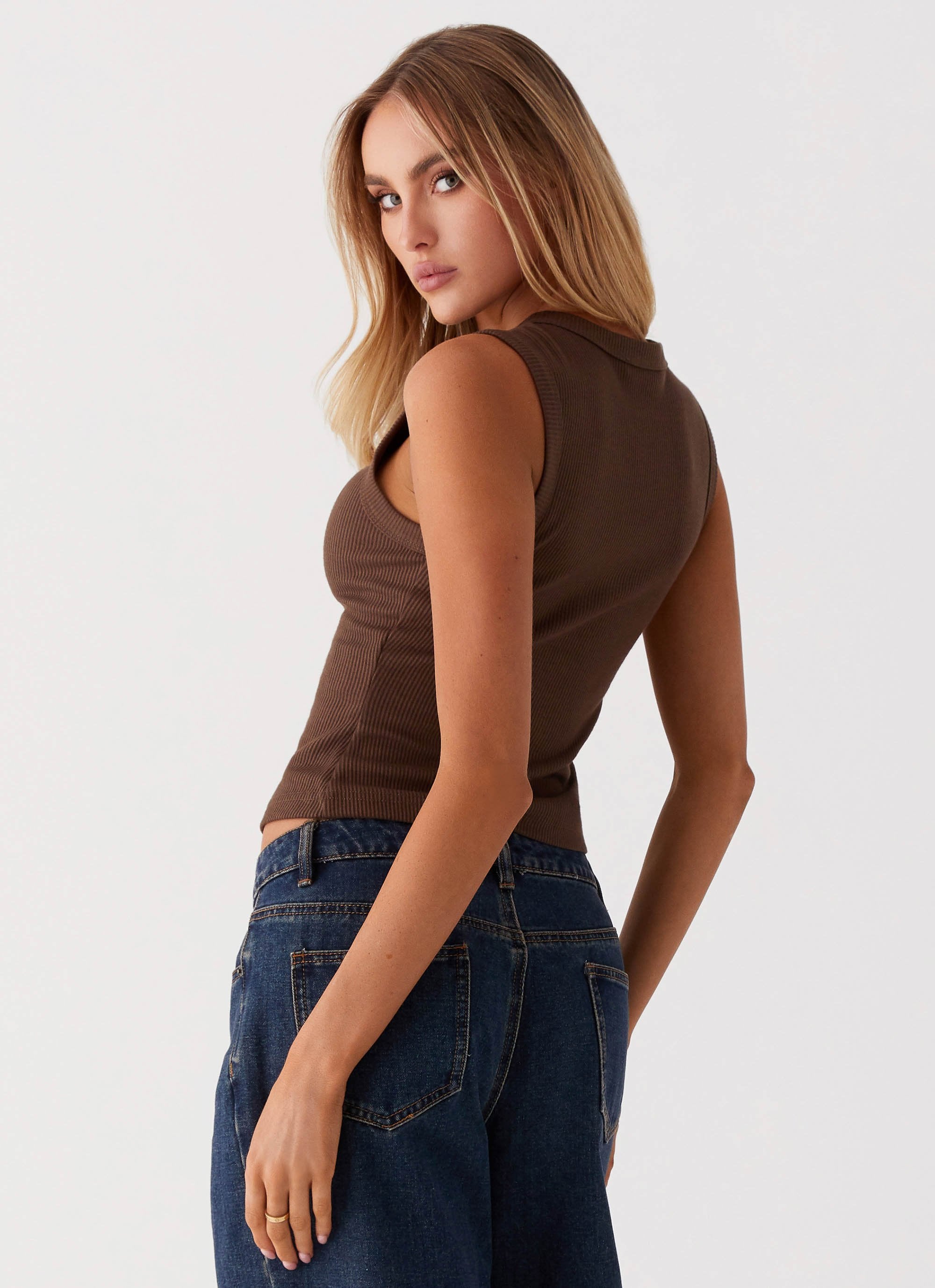 BLAIR BUTTONED KNIT TOP