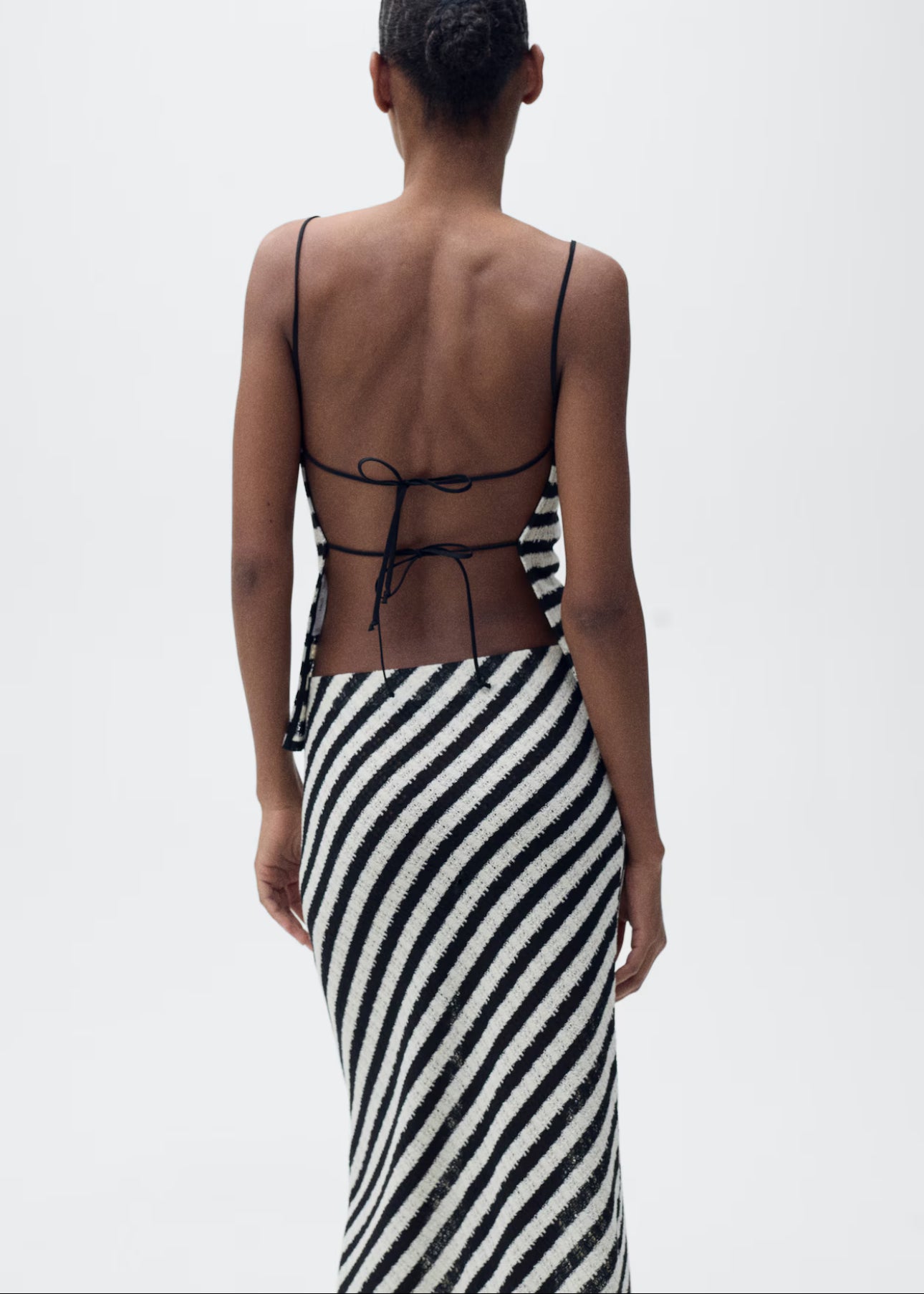 VALERE STRIPED FITTED CO-ORD SET