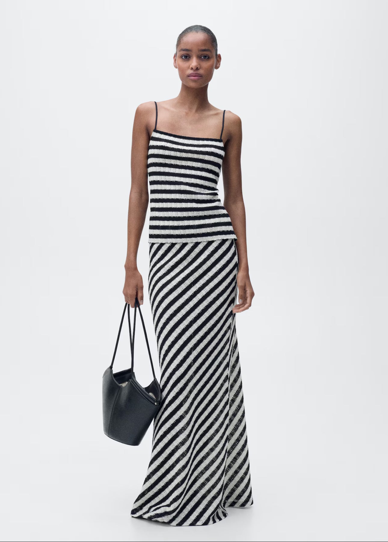 VALERE STRIPED FITTED CO-ORD SET