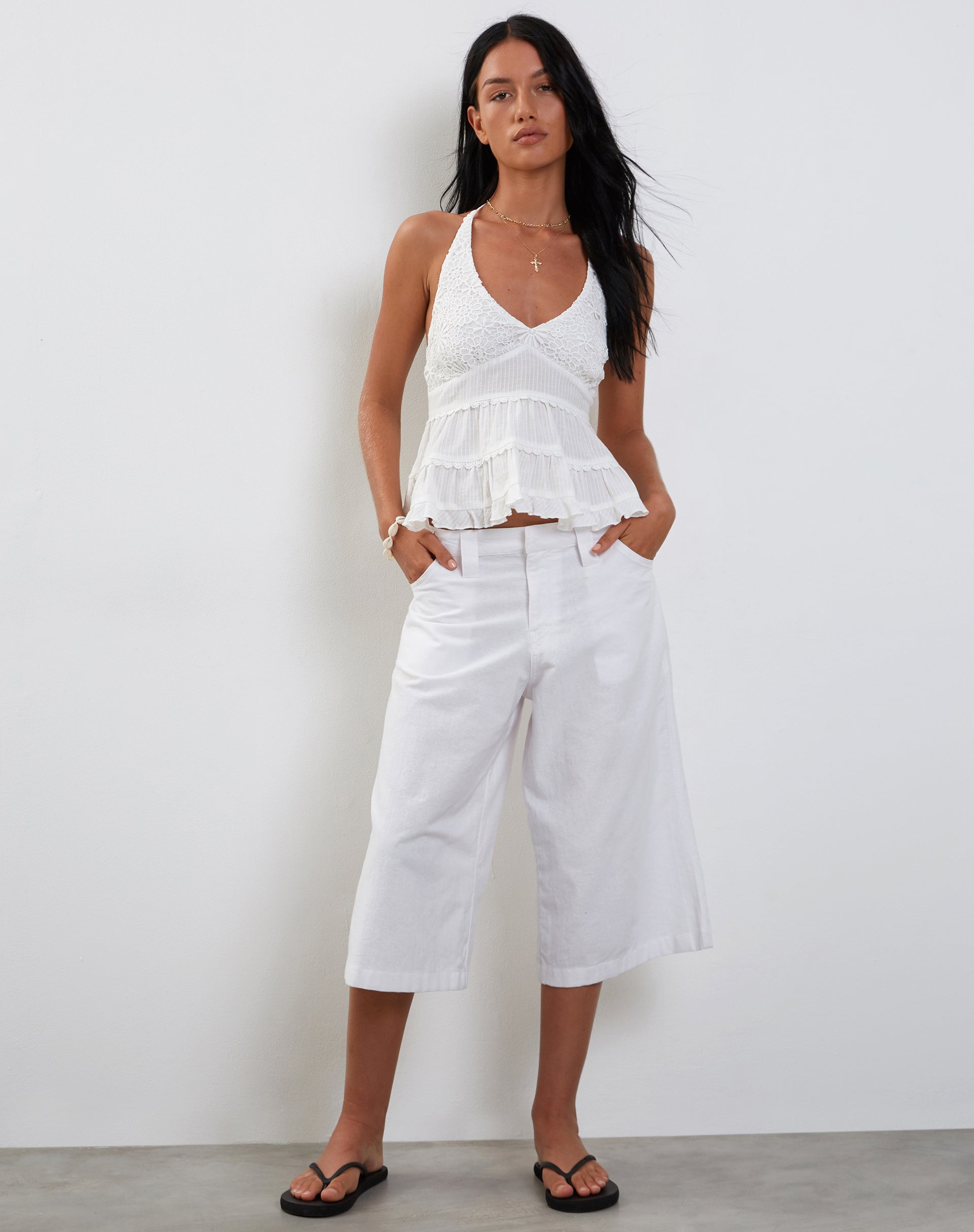JUANITA HALTER-NECK TOP