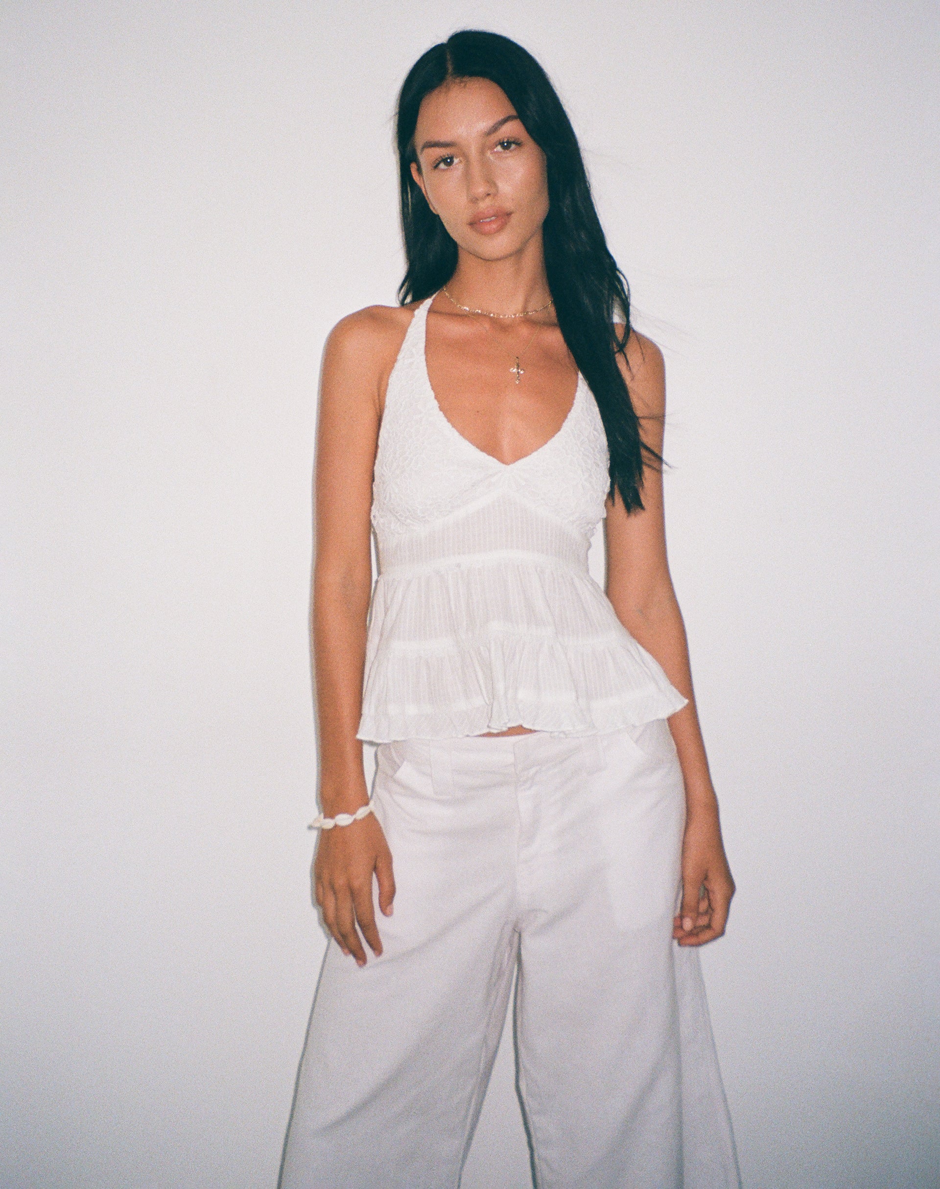 JUANITA HALTER-NECK TOP