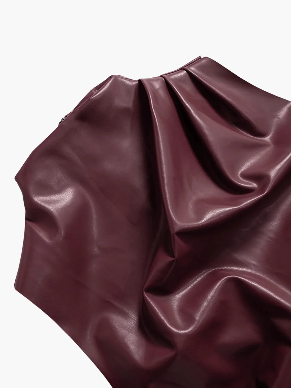 SERENA VEGAN LEATHER TOP