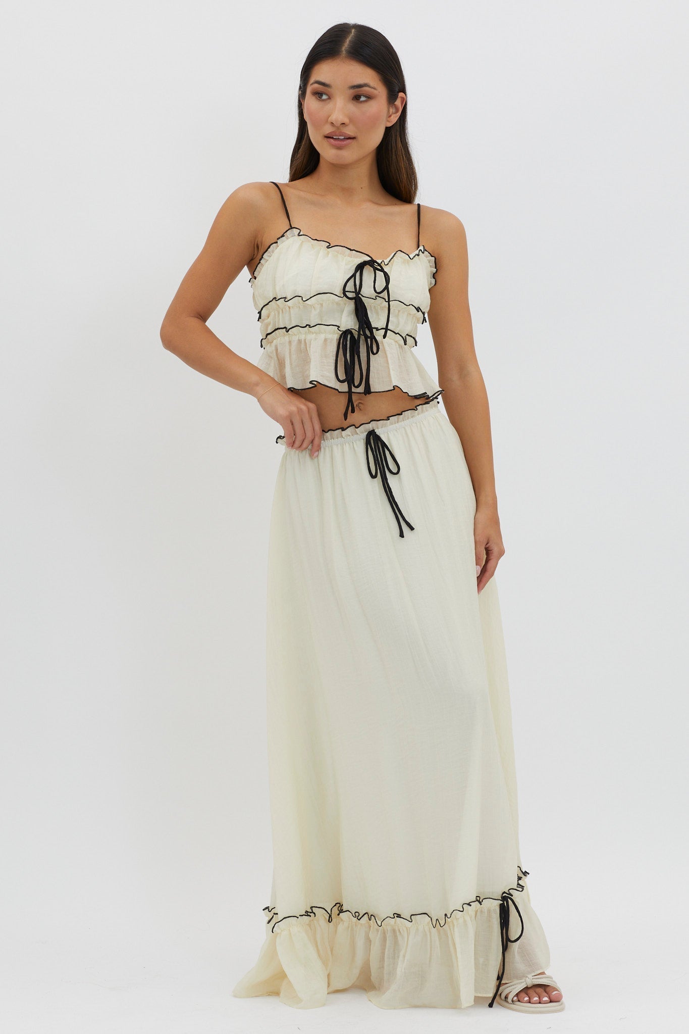 ARIA MATCHING SKIRT AND TOP