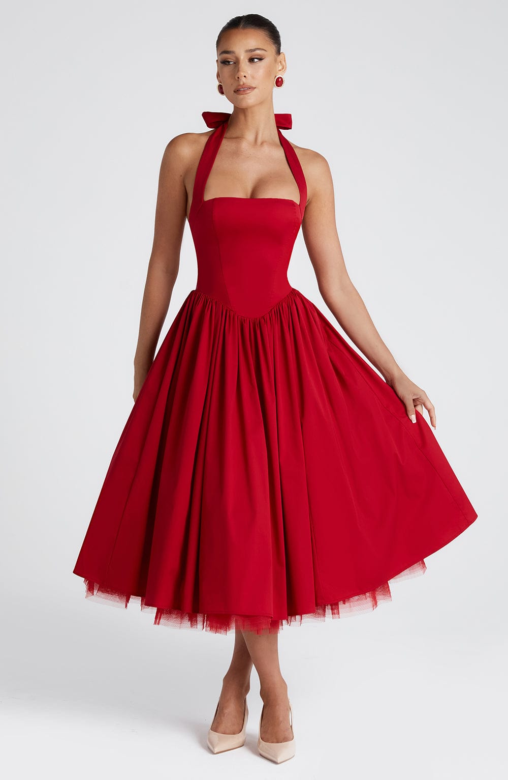 CRESSIDA MIDI DRESS