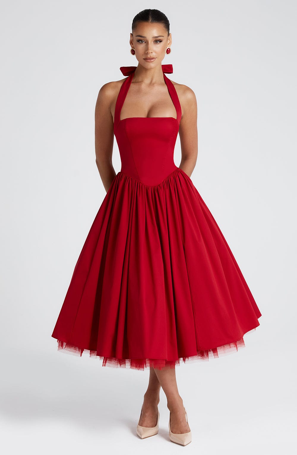 CRESSIDA MIDI DRESS
