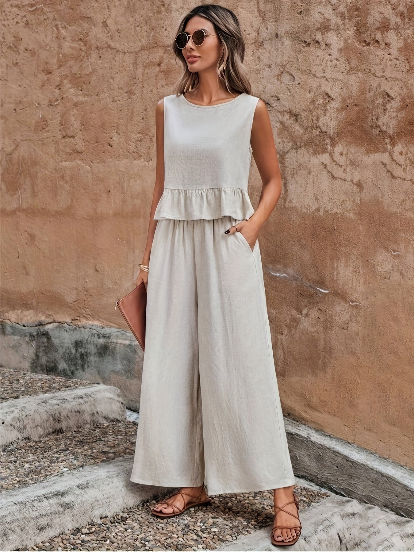 LIA LINEN CO-ORD SET