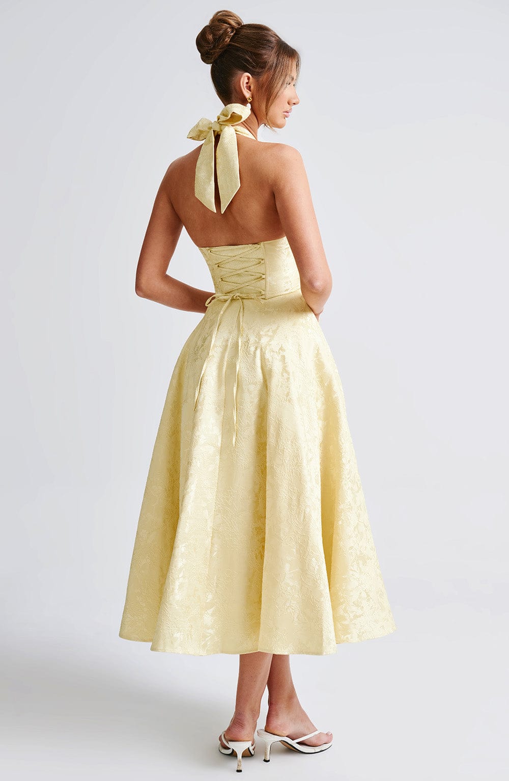 VELIA ELEGANT MIDI DRESS