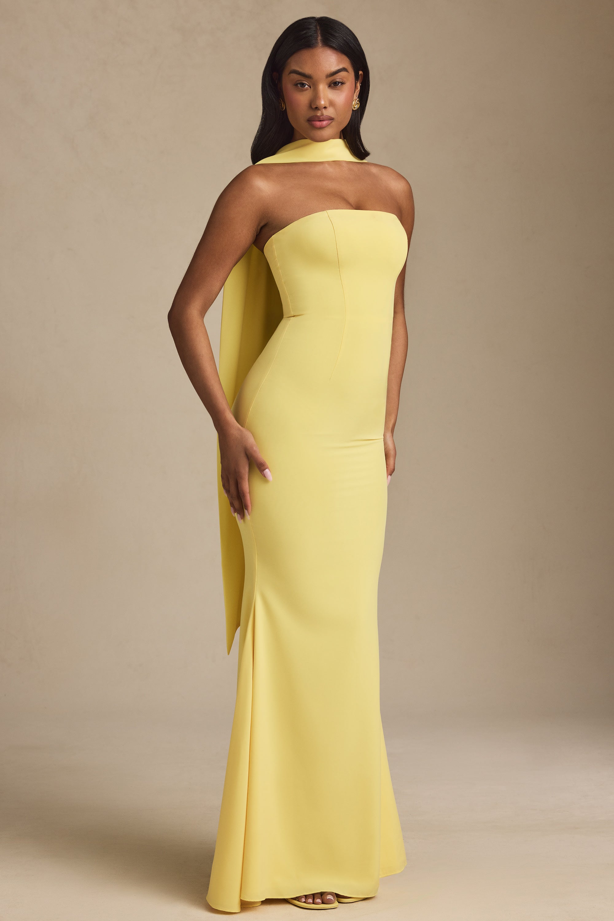 LORELIE STRAPLESS GOWN