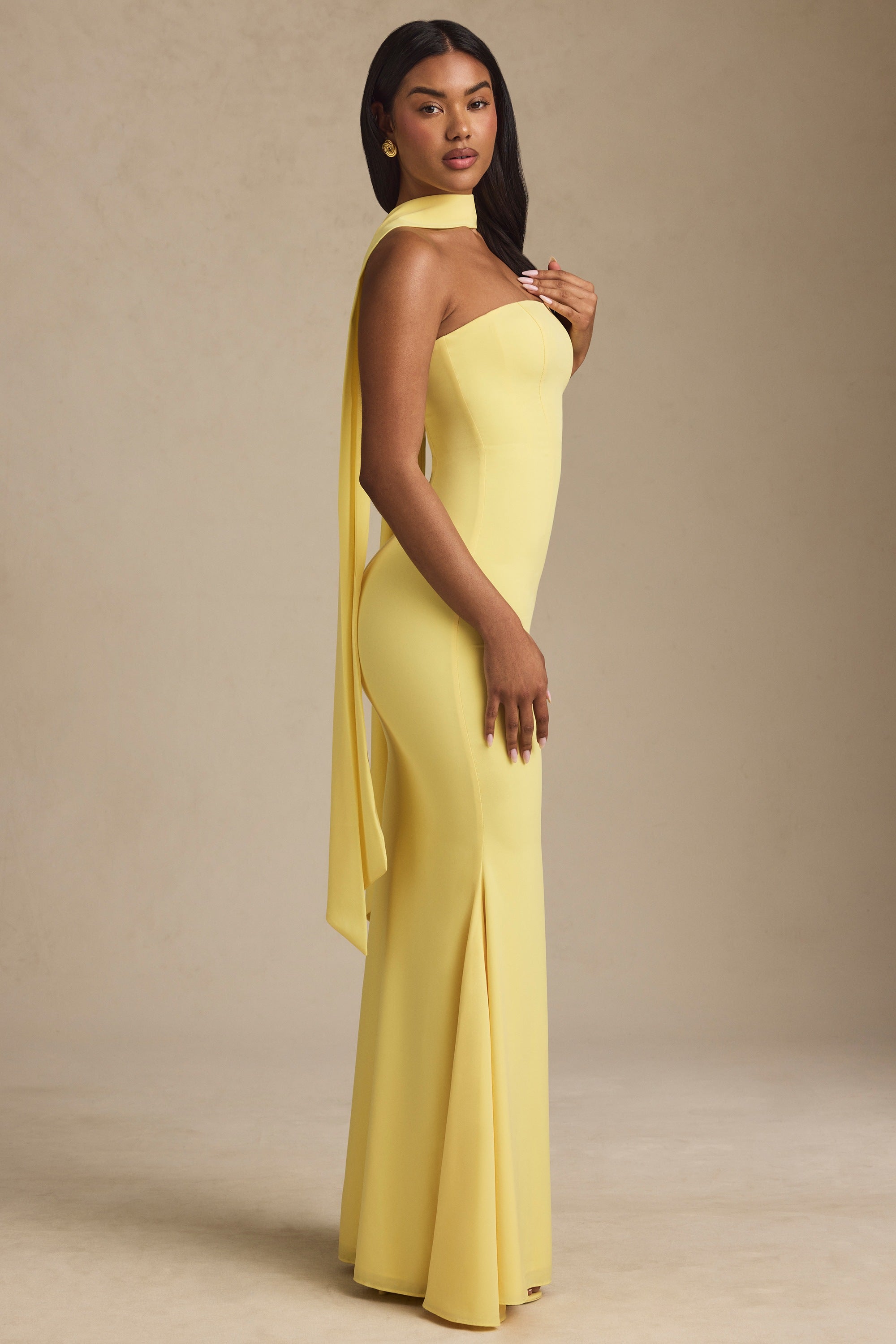 LORELIE STRAPLESS GOWN