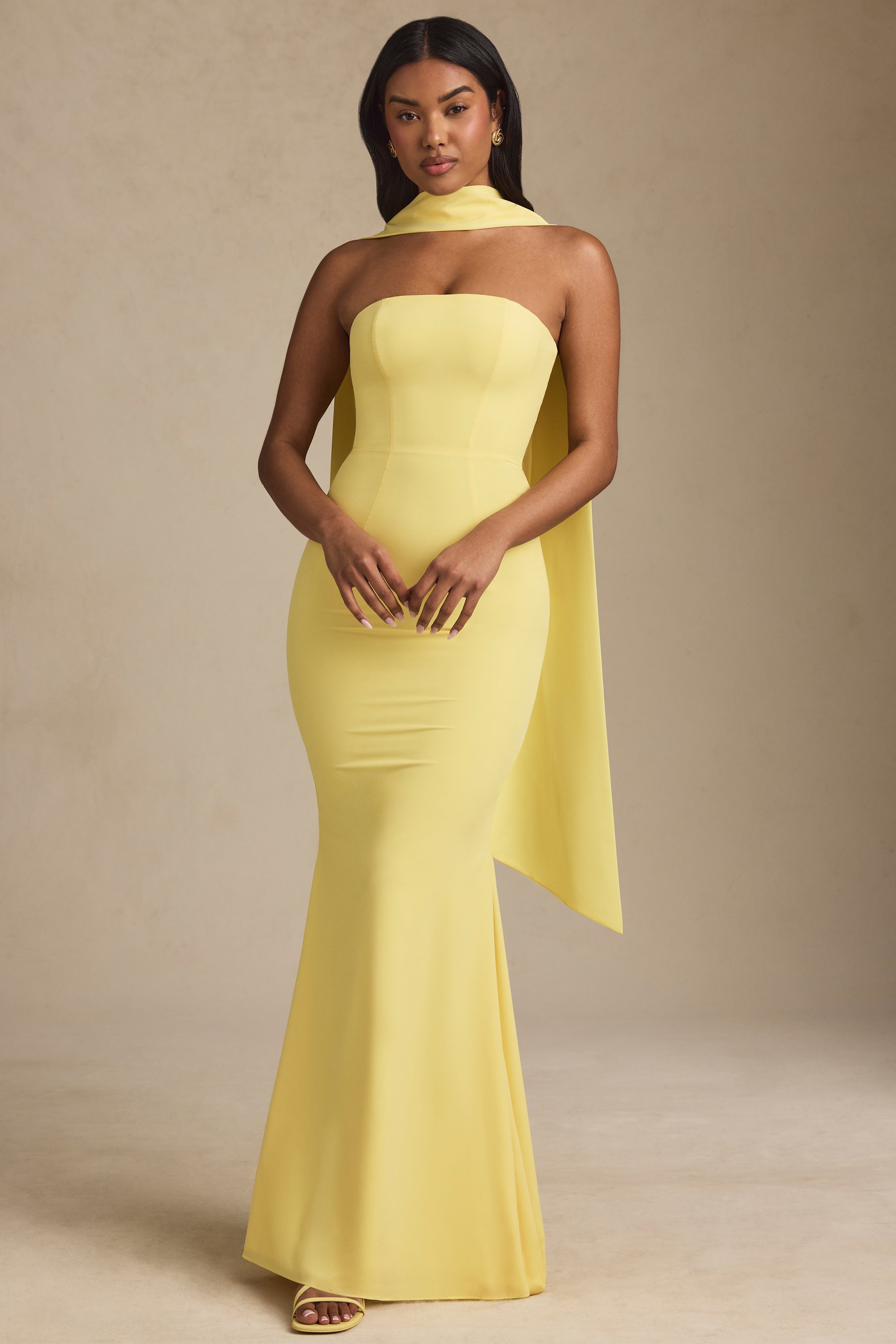 LORELIE STRAPLESS GOWN