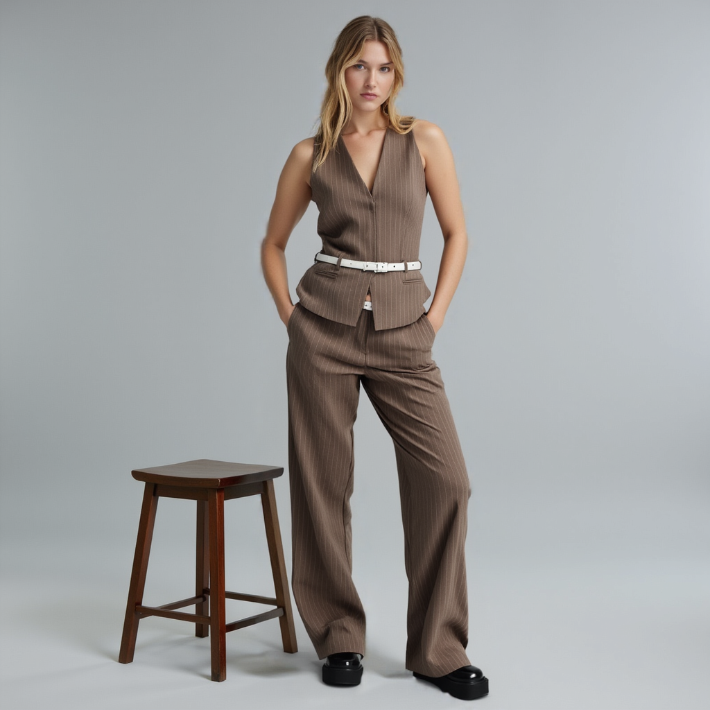 GIULIA PINSTRIPE SET