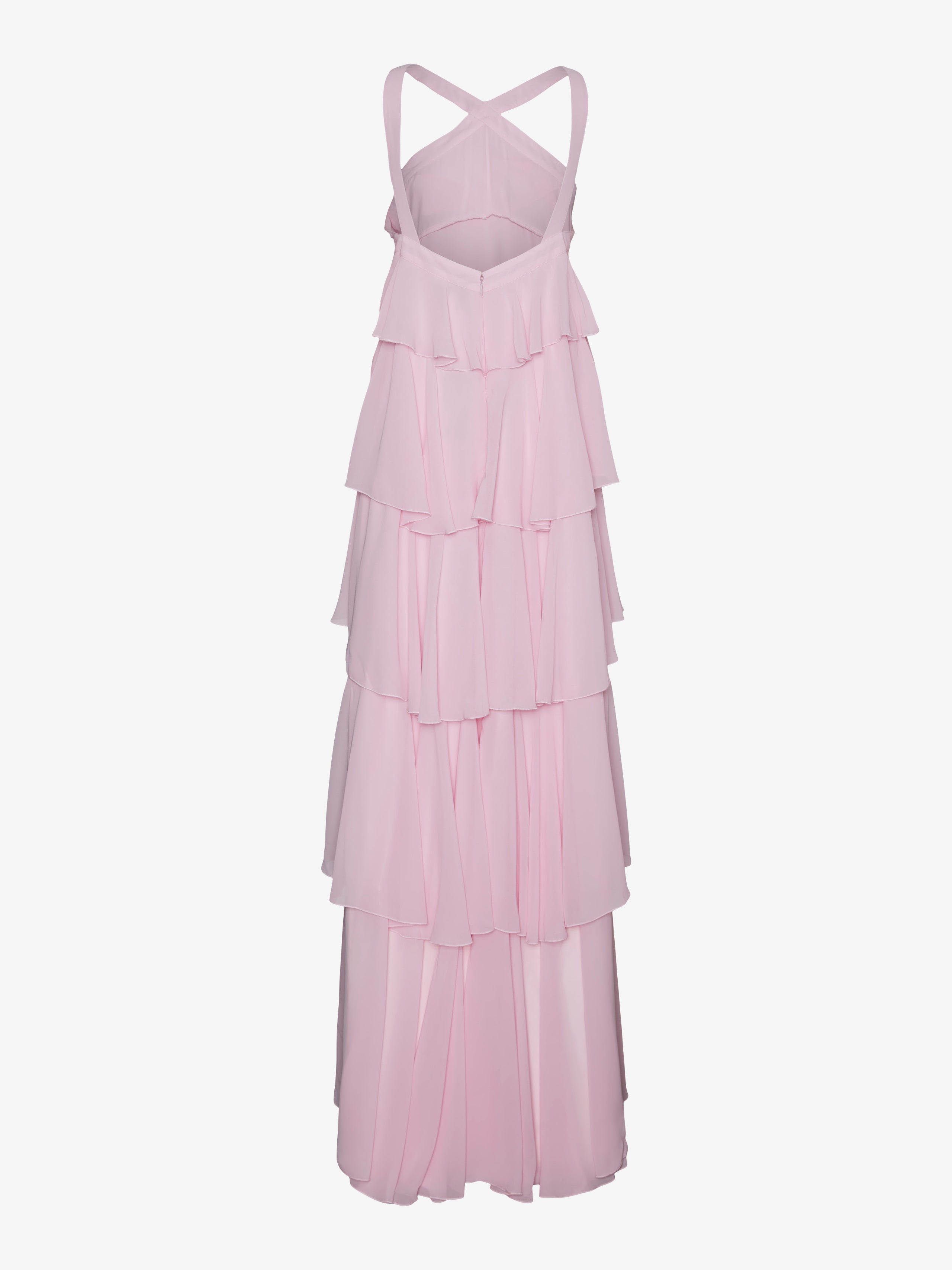 ZAYA RUFFLE MAXI DRESS
