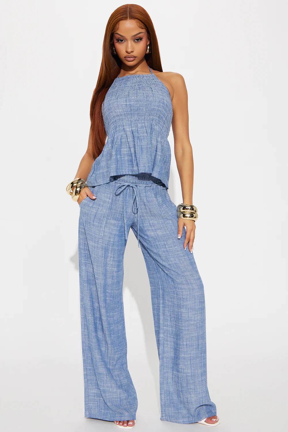 NORA LINEN CO-ORD SET