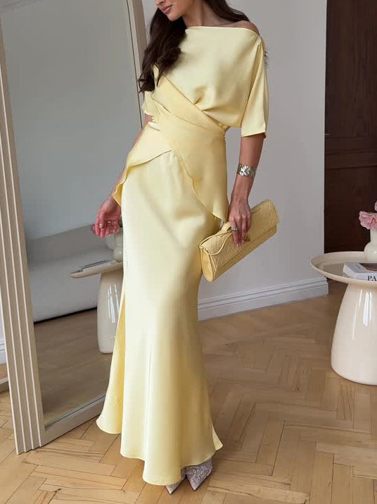 ELYSIA SATIN CO-ORD SET