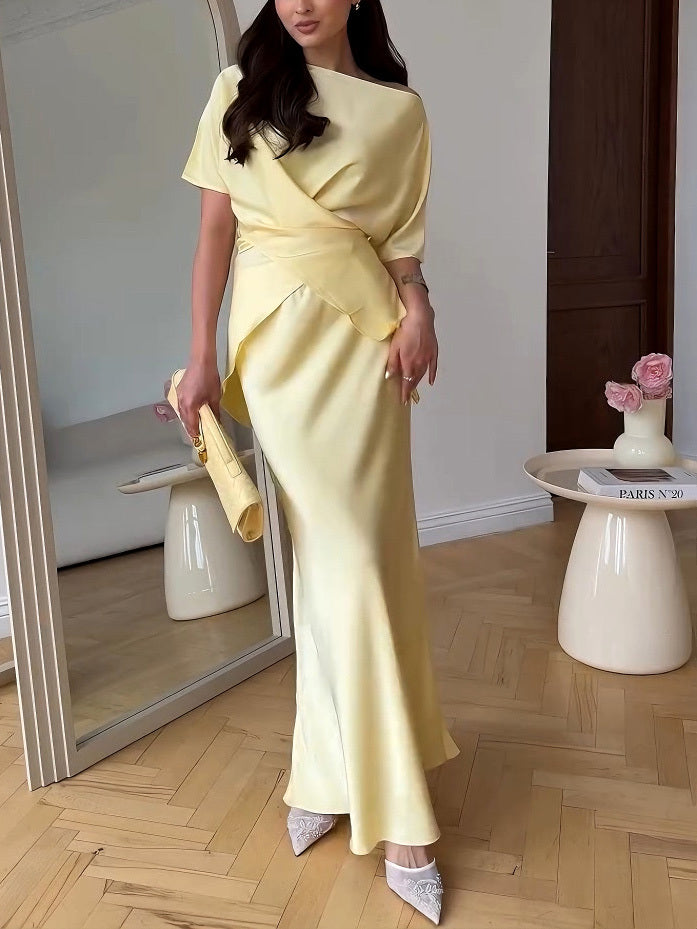 ELYSIA SATIN CO-ORD SET