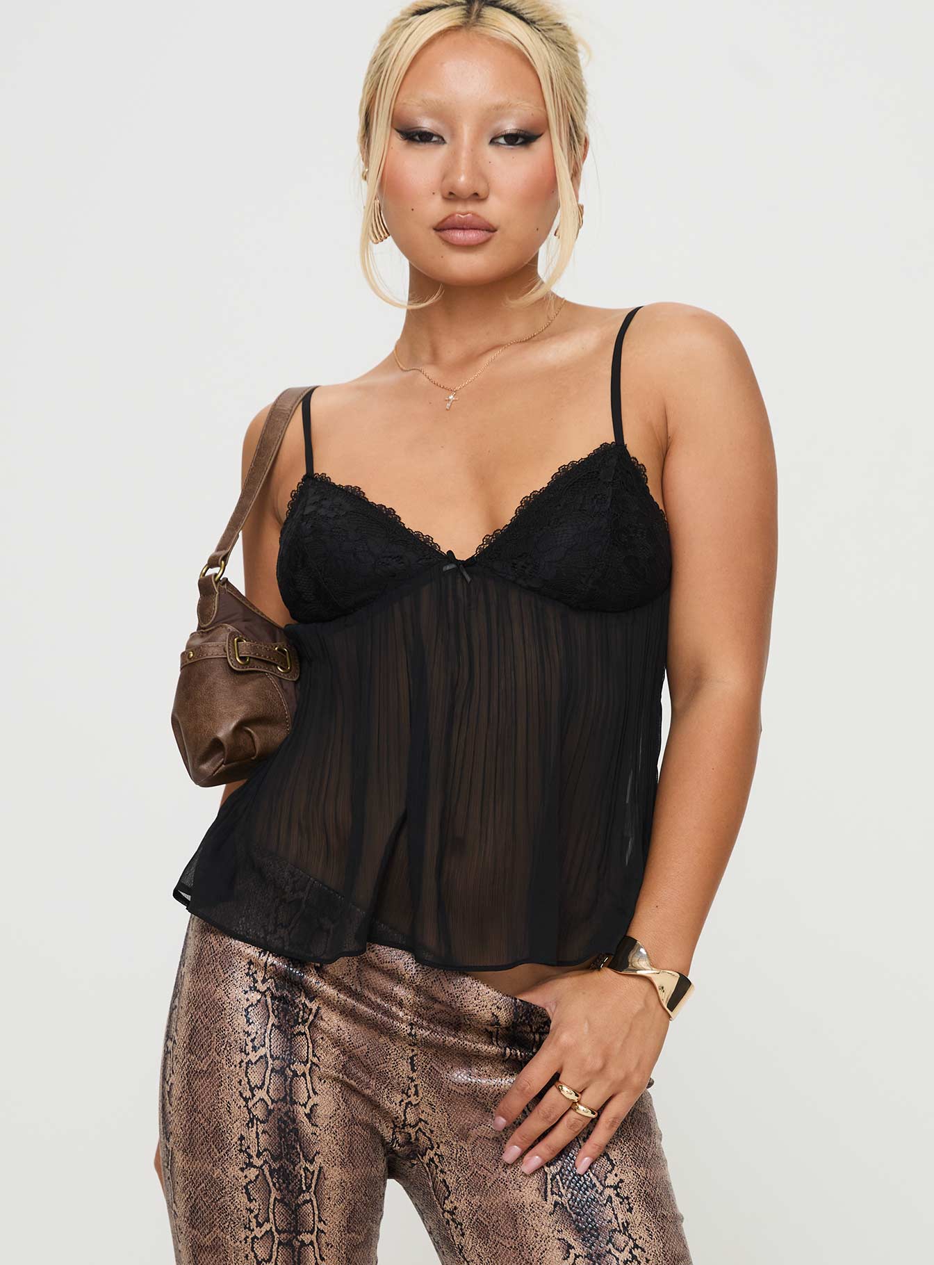 ZAMI PLEAT TOP