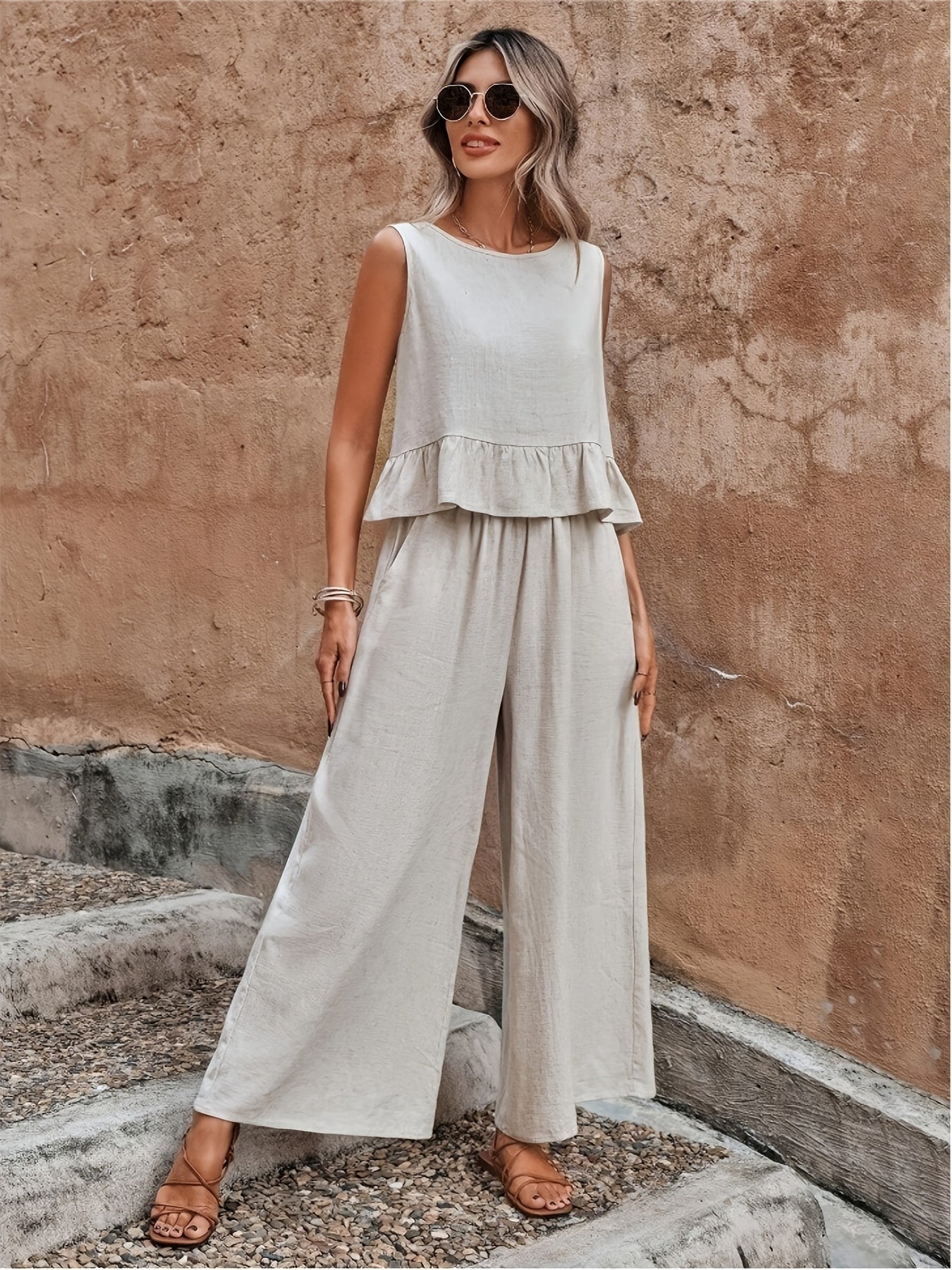 LIA LINEN CO-ORD SET