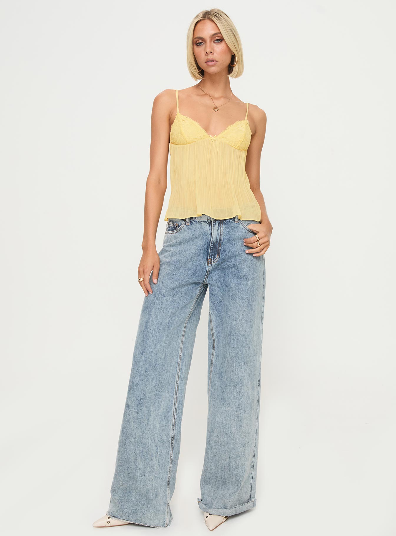 ZAMI PLEAT TOP