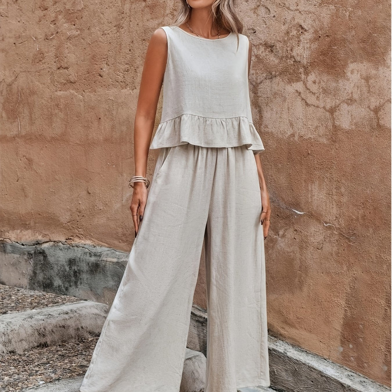 LIA LINEN CO-ORD SET
