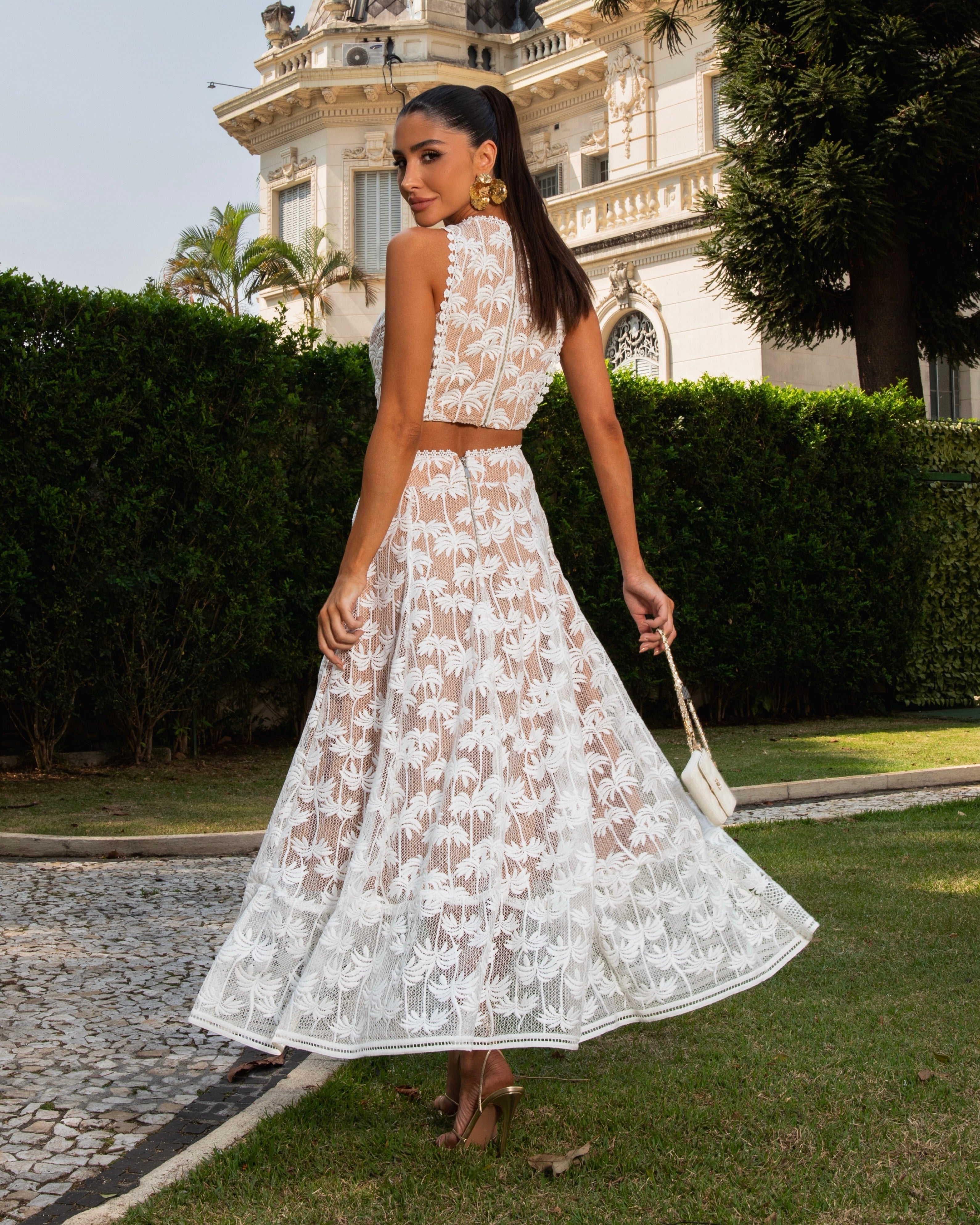 VIOLET EMBROIDERED CO-ORD