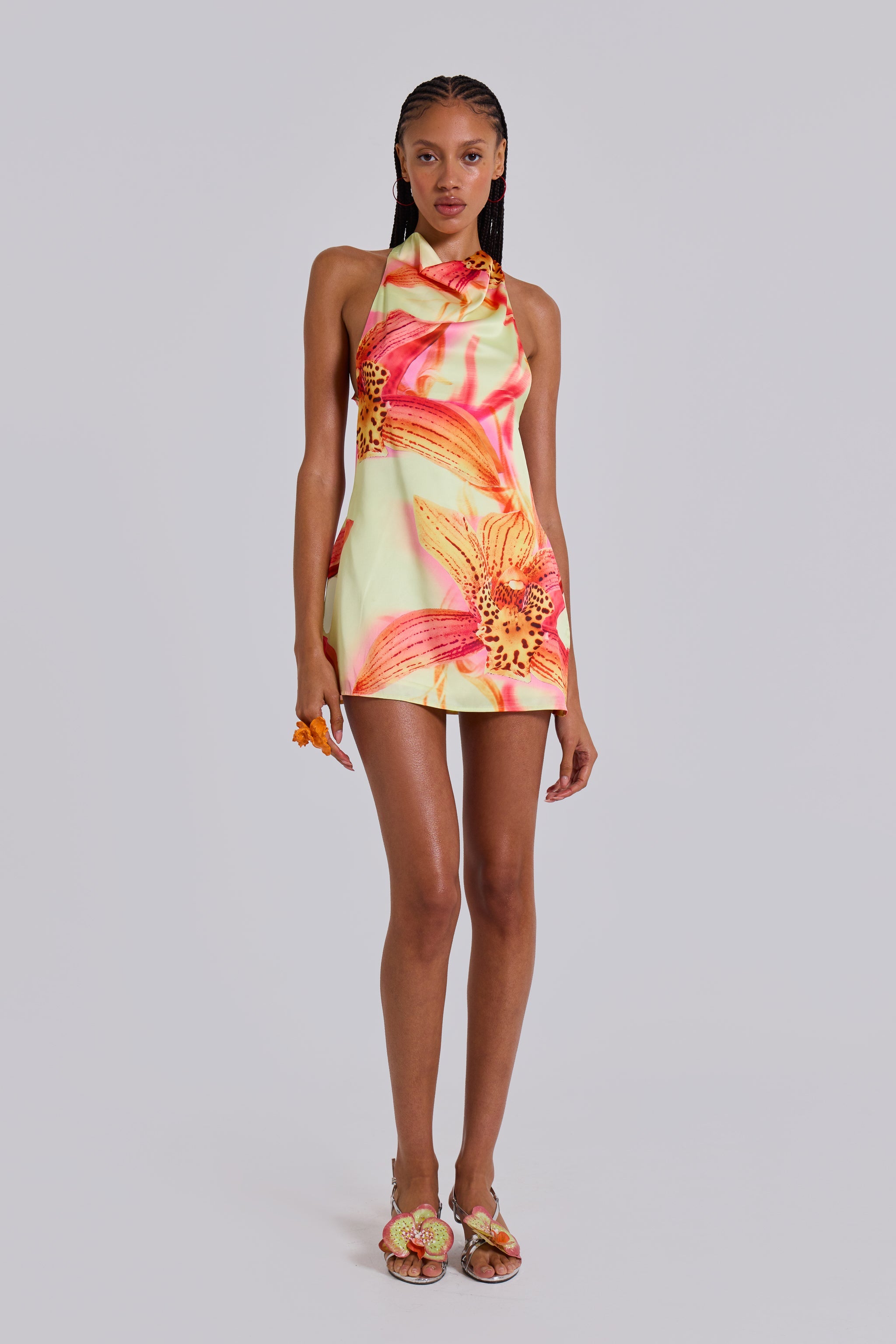BAILA BACKLESS MINI DRESS