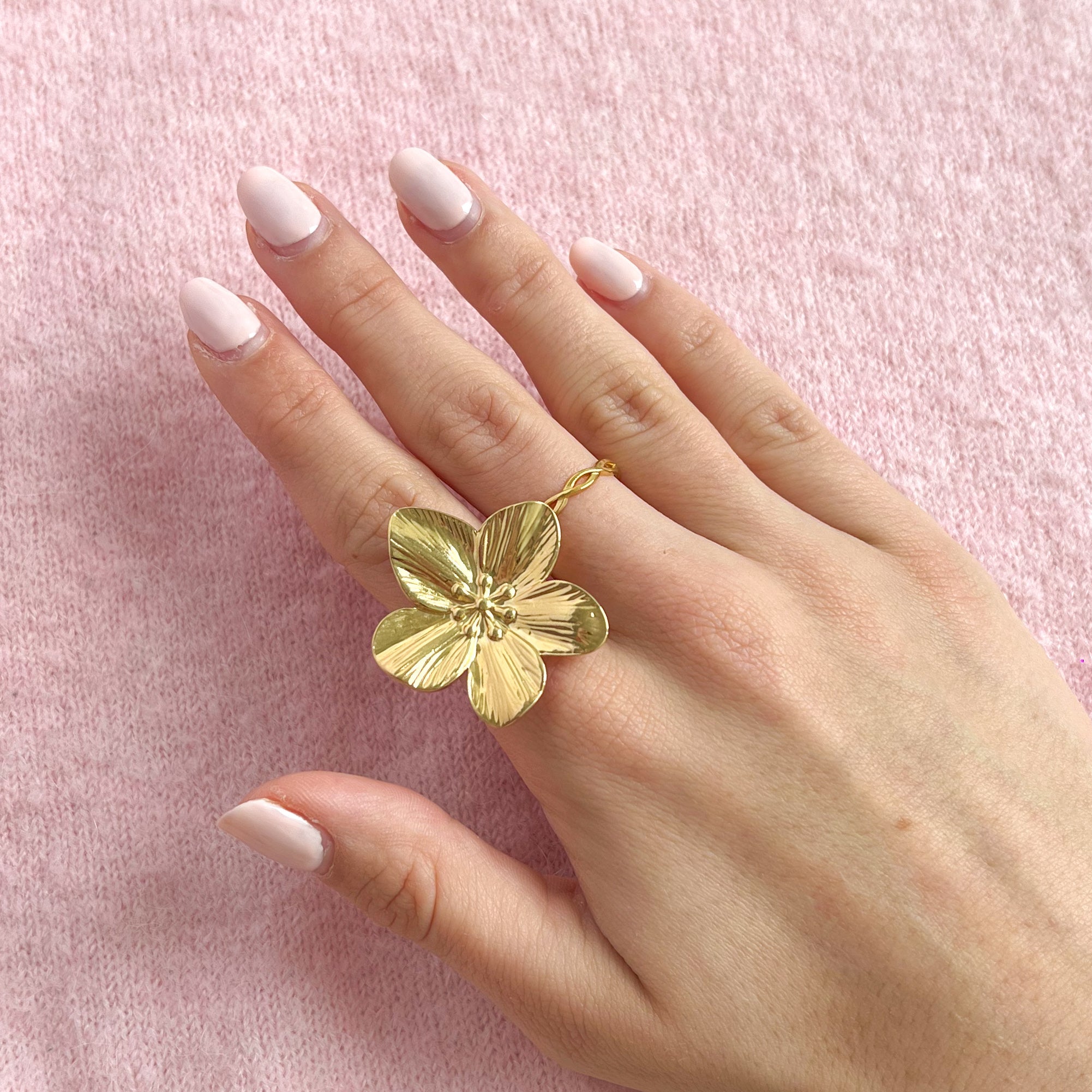 ZAFINA TROPICAL FLOWER RING