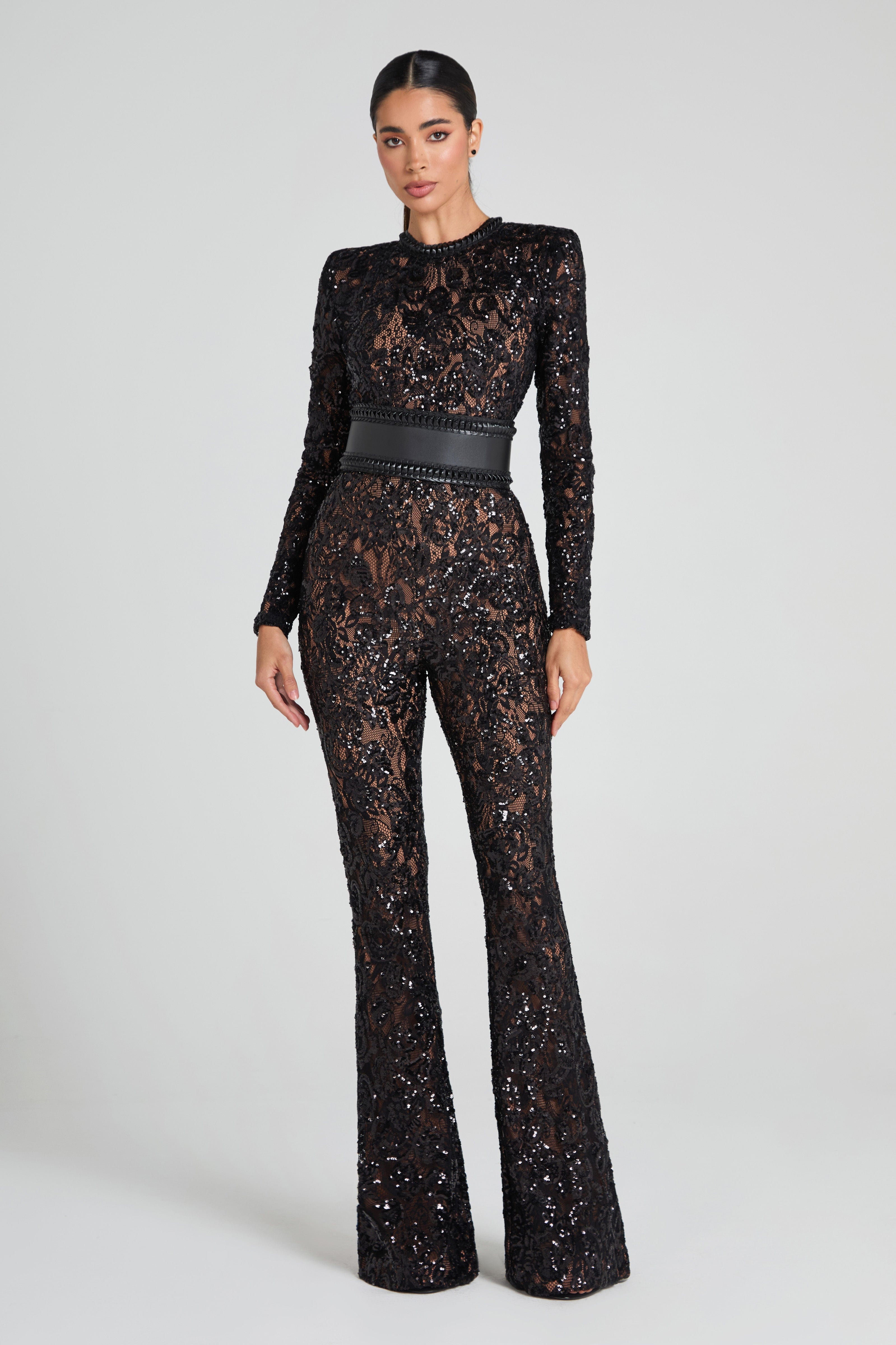 BELLA ELEGANCE JUMPSUIT BLACK