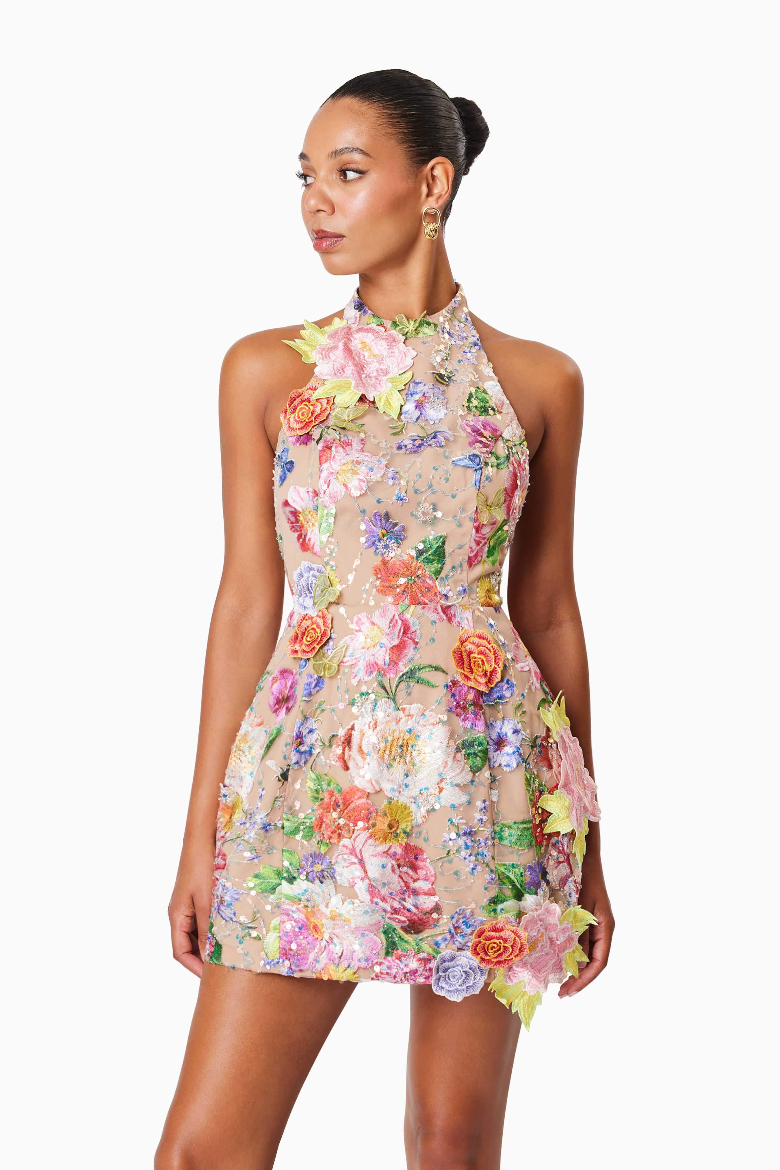 MYA SEQUIN MINI DRESS