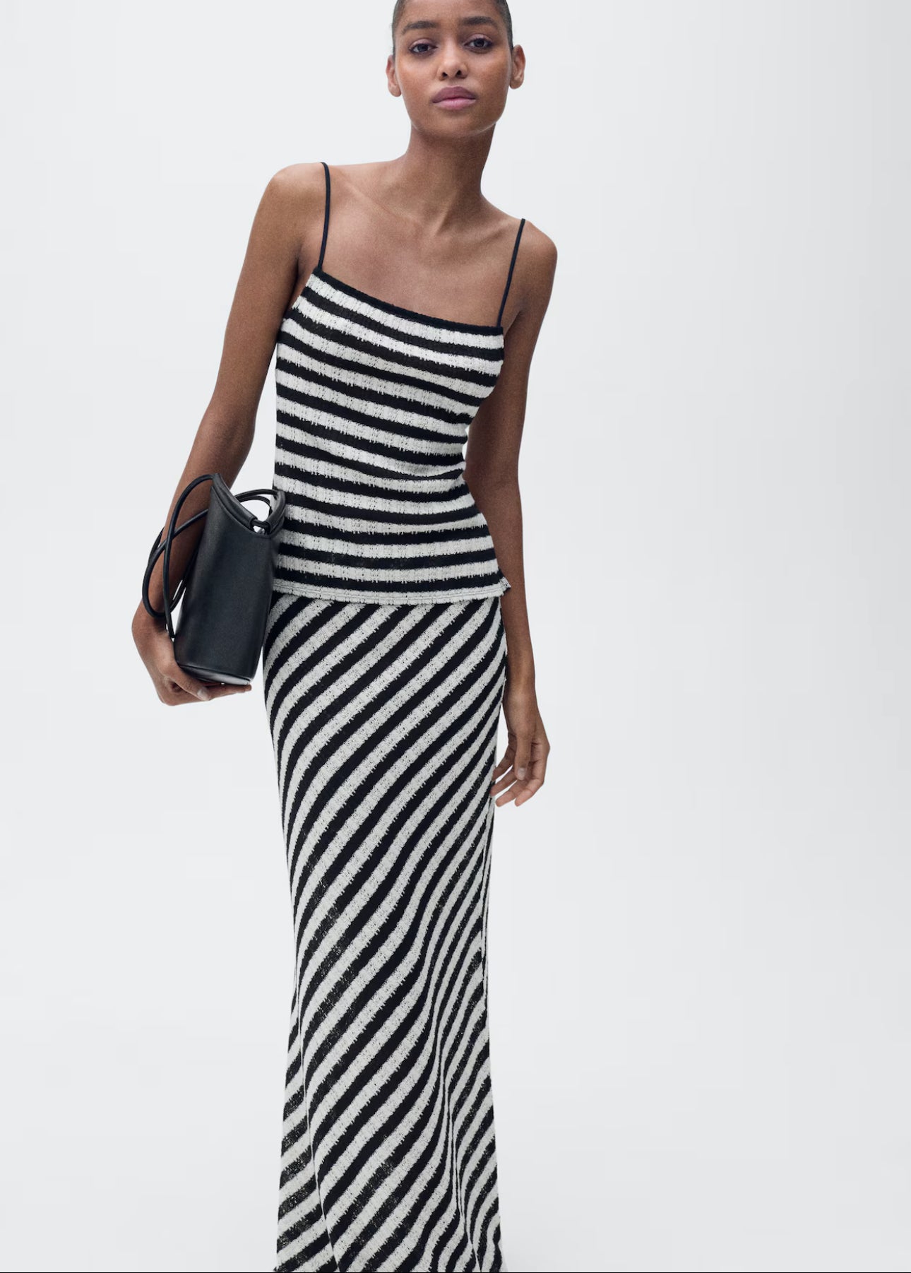 VALERE STRIPED FITTED CO-ORD SET
