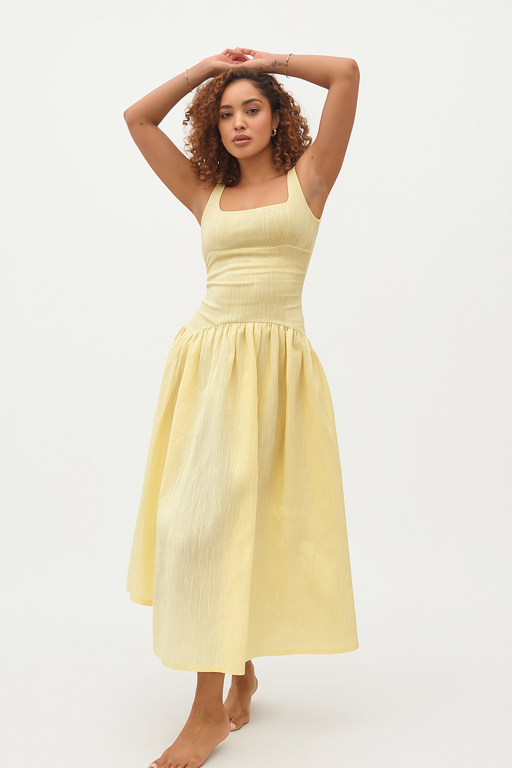 ALINA MIDI DRESS