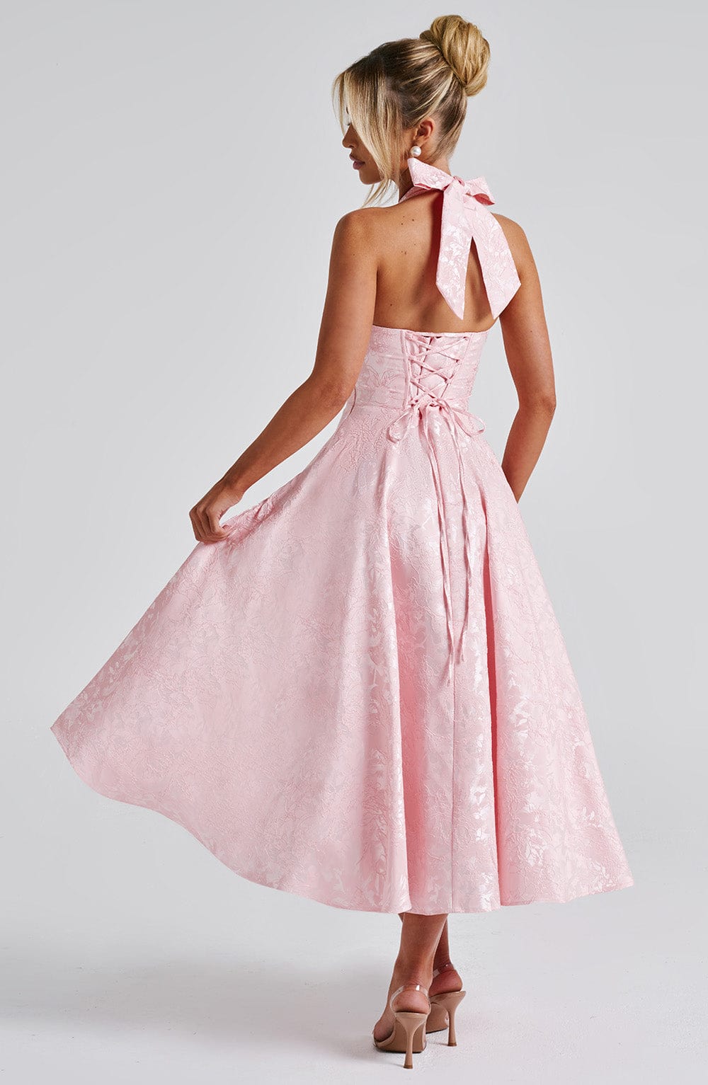 VELIA ELEGANT MIDI DRESS