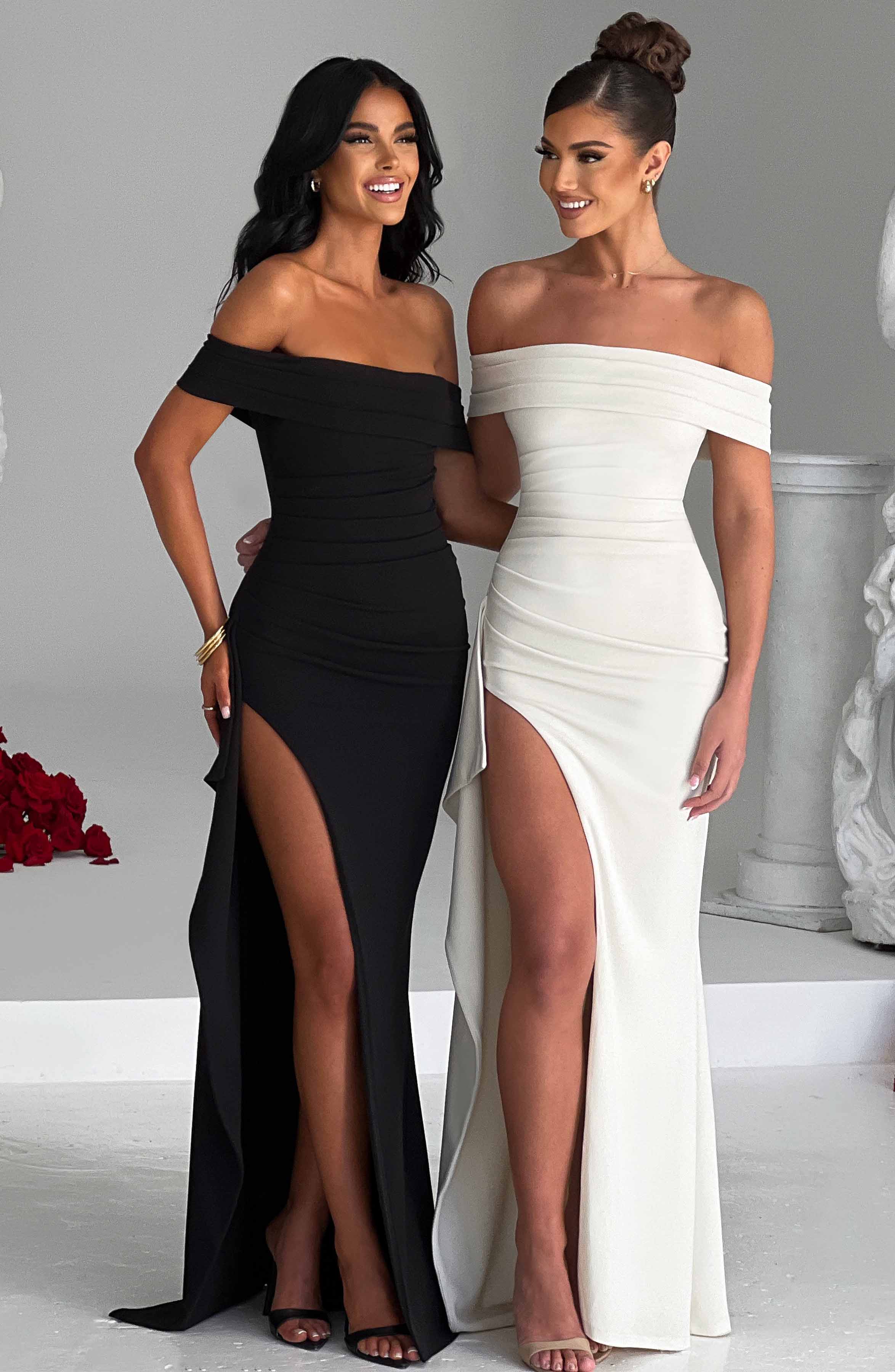 JOYCE STRAPLESS MAXI DRESS