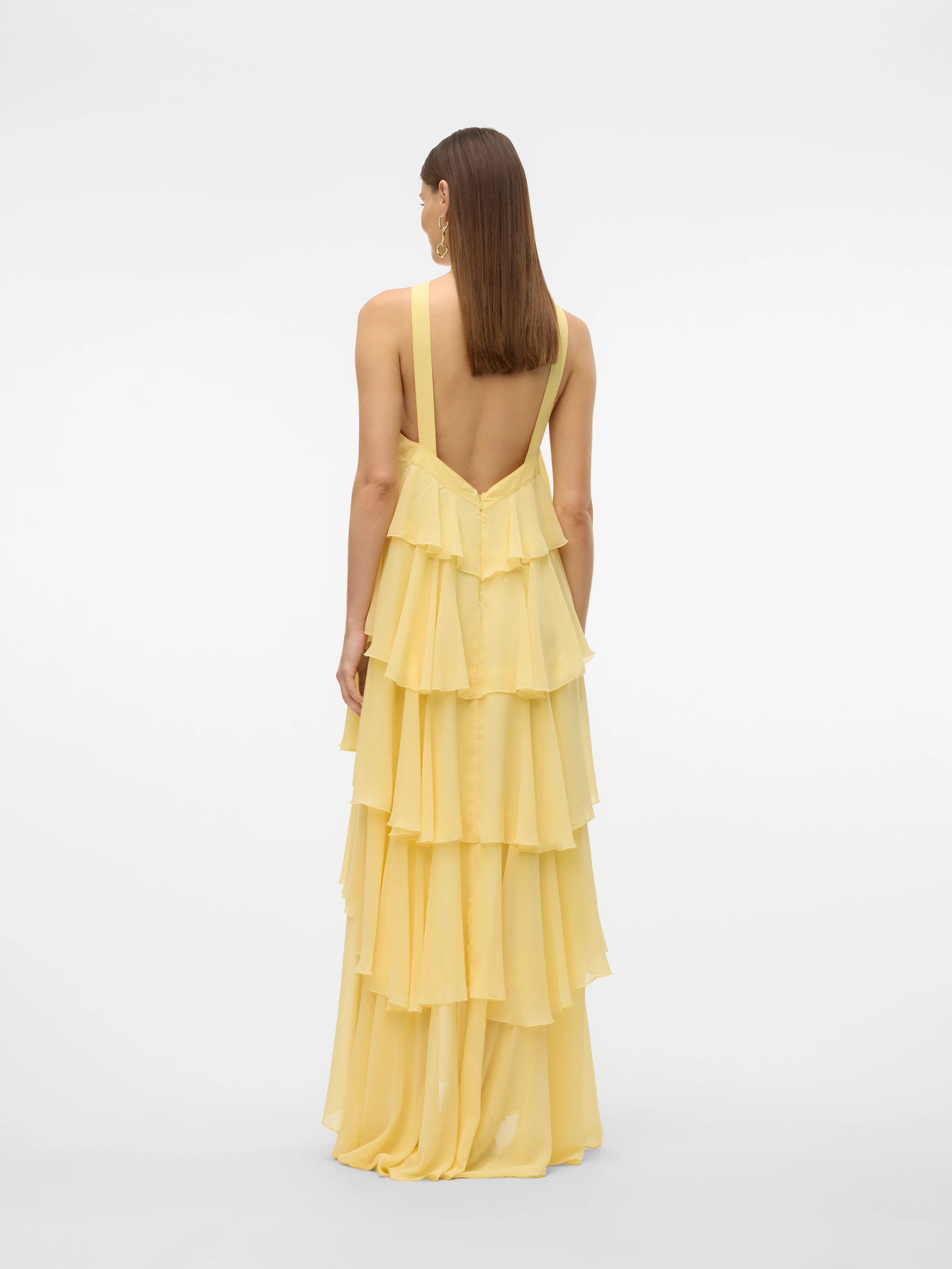 ZAYA RUFFLE MAXI DRESS