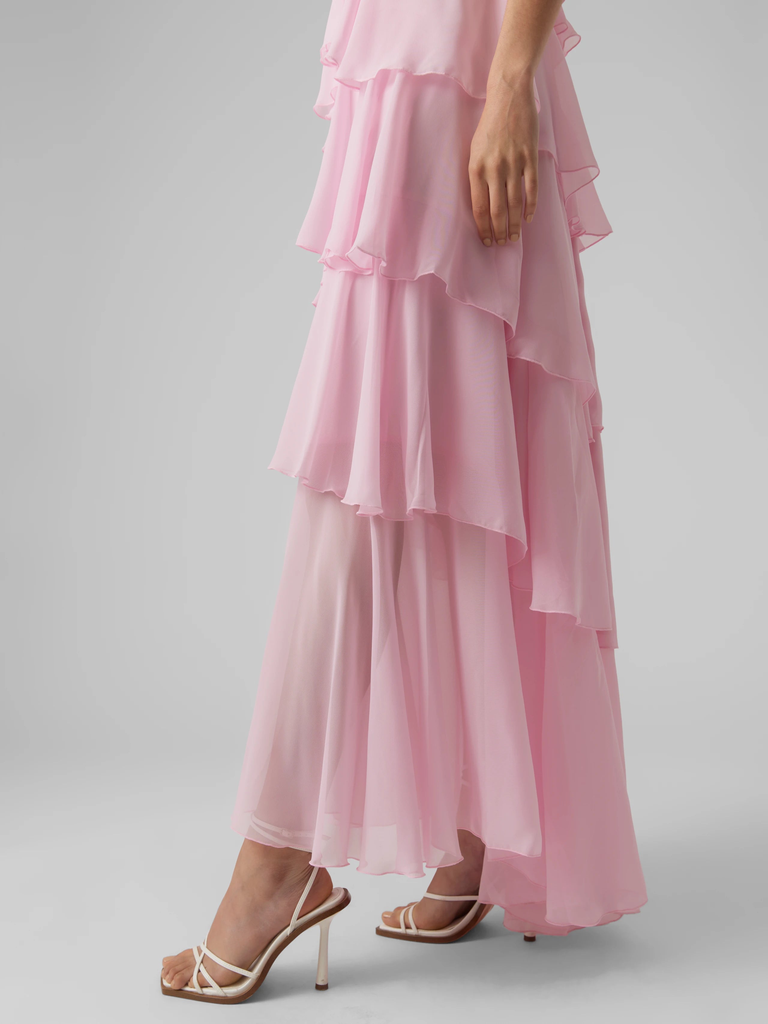 ZAYA RUFFLE MAXI DRESS